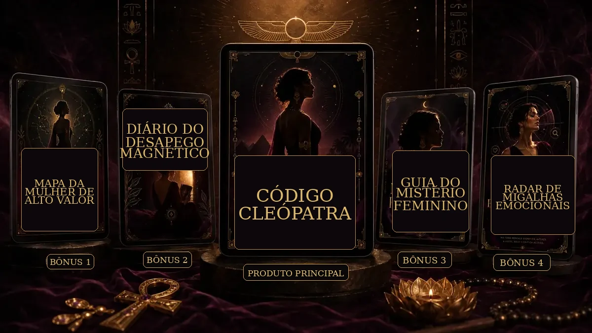 Mockup do Código Cleópatra